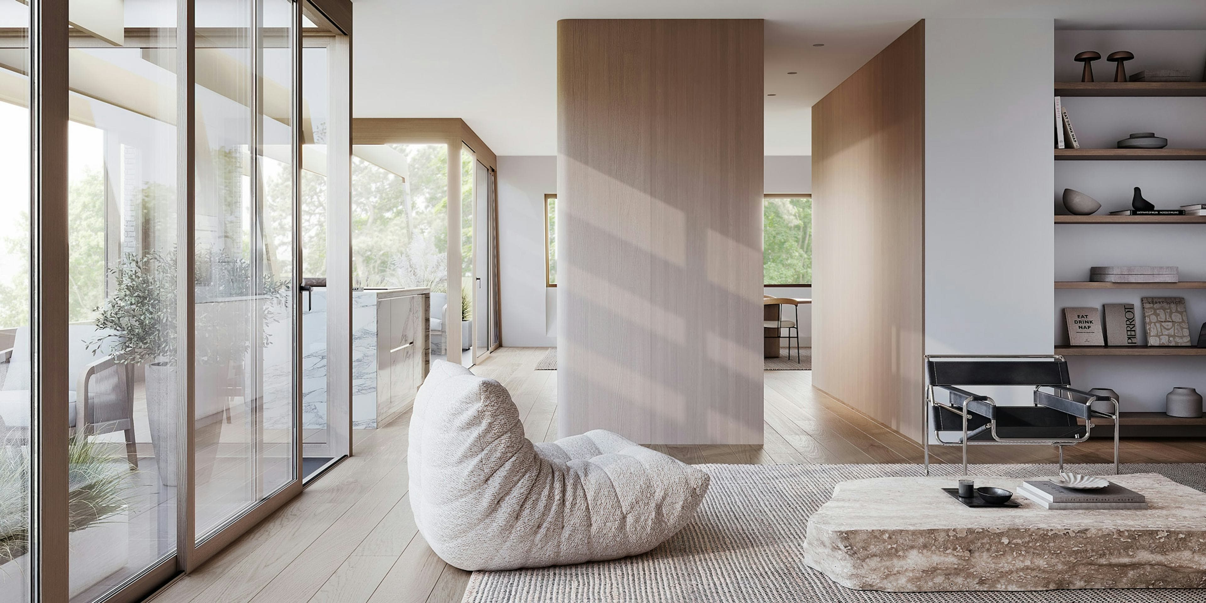 Grundriss TOP 08 — Finest — 5 Zimmer — 210,8 m² — Penthouse: Elegantes 5-Zimmer-Penthouse mit Dachterrasse und Weitblick, Crownd. Signature — Grundriss 3/11