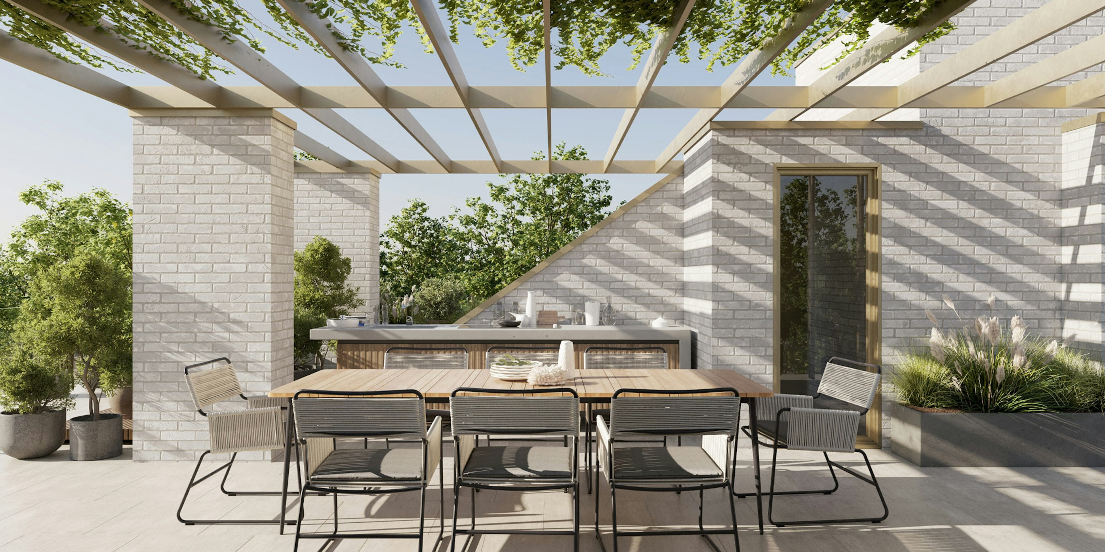 Grundriss TOP 08 — Finest — 5 Zimmer — 210,8 m² — Penthouse: Elegantes 5-Zimmer-Penthouse mit Dachterrasse und Weitblick, Crownd. Signature — Grundriss 7/11