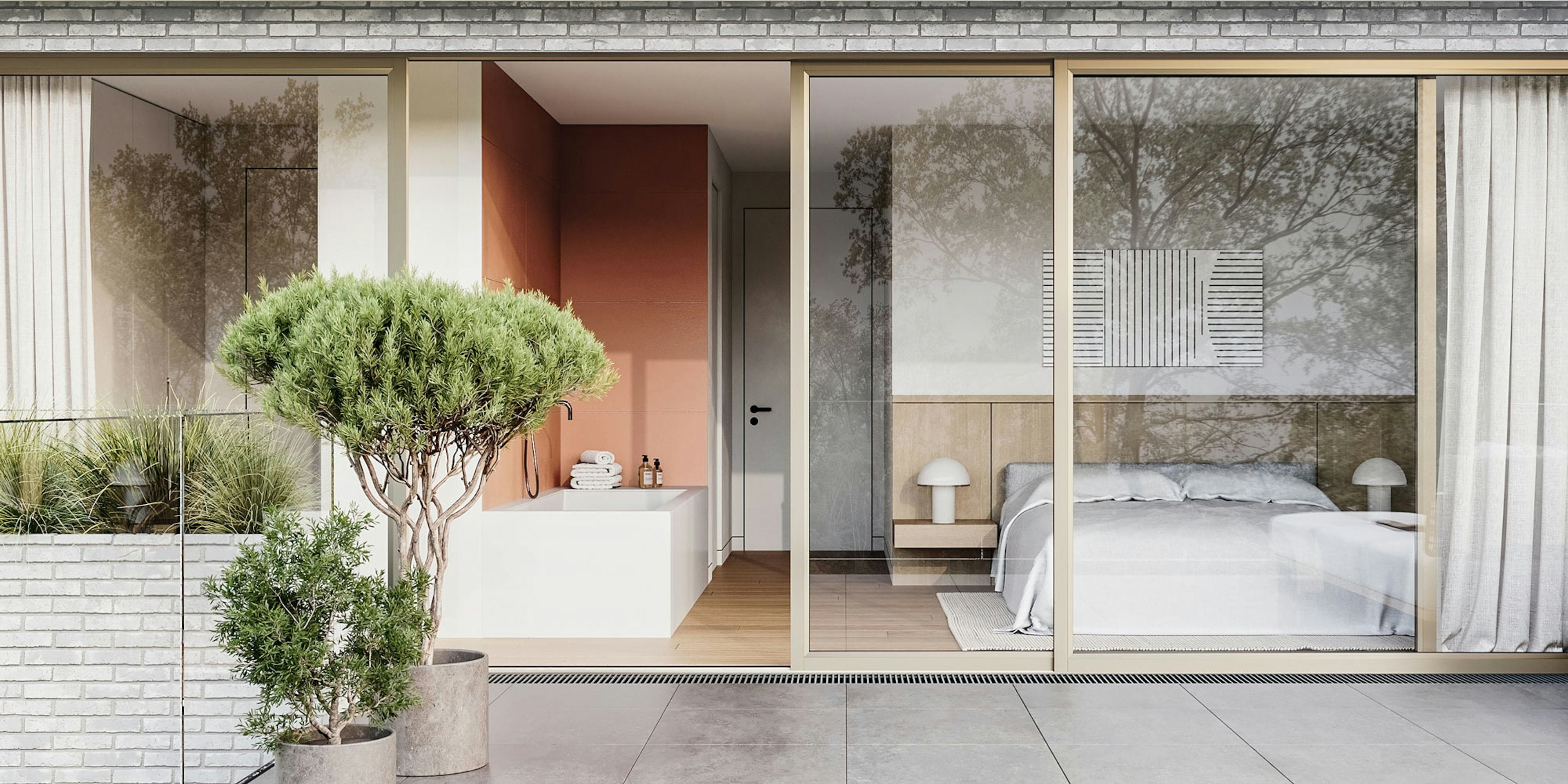 Grundriss TOP 08 — Finest — 5 Zimmer — 210,8 m² — Penthouse: Elegantes 5-Zimmer-Penthouse mit Dachterrasse und Weitblick, Crownd. Signature — Grundriss 5/11