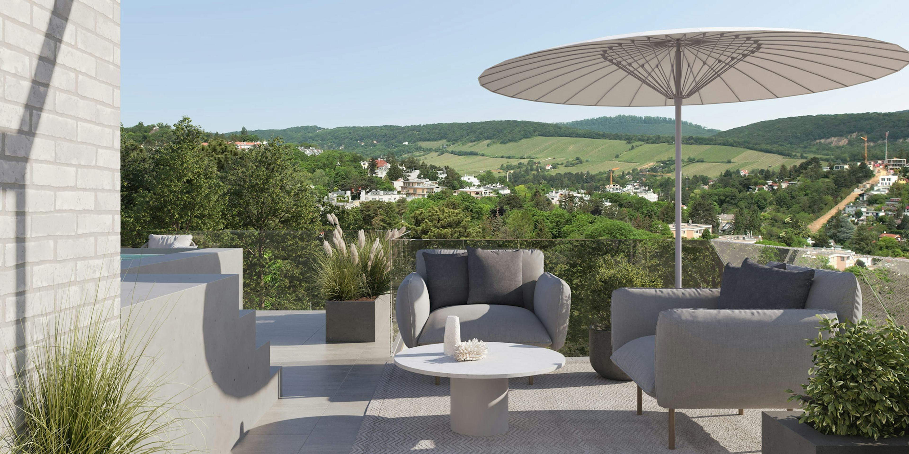 Grundriss TOP 08 — Finest — 5 Zimmer — 210,8 m² — Penthouse: Elegantes 5-Zimmer-Penthouse mit Dachterrasse und Weitblick, Crownd. Signature — Grundriss 9/11