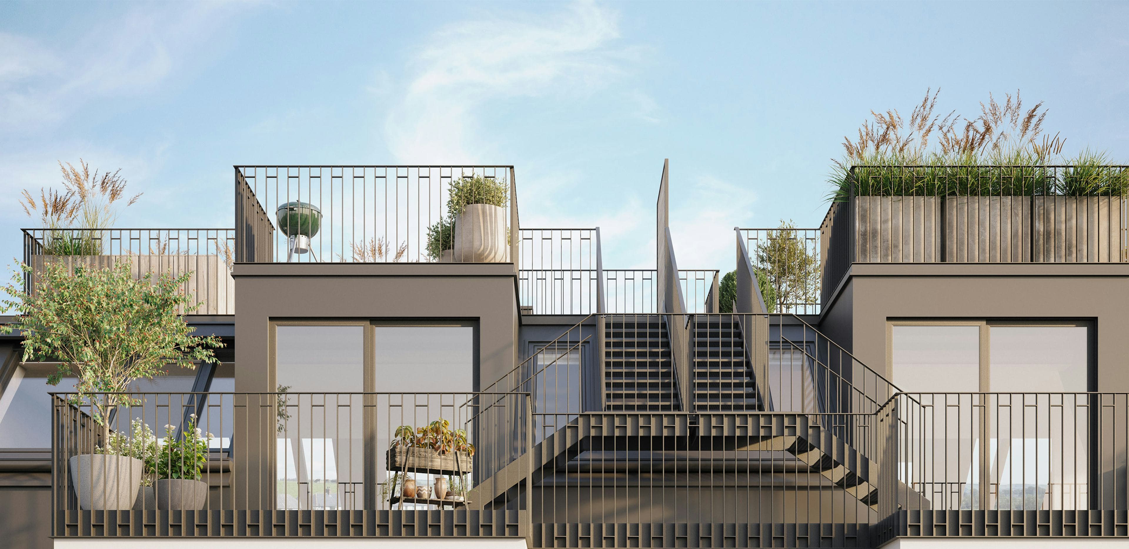 Grundriss TOP 1.8 — Hay Joe — 4 Zimmer — 129,9 m² — ART NOUVEAU HOUSE: Altbau Chic auf zwei Etagen über den Dächern Wiens, Crownd. Signature, Virtuelle Tour — Grundriss 3/8