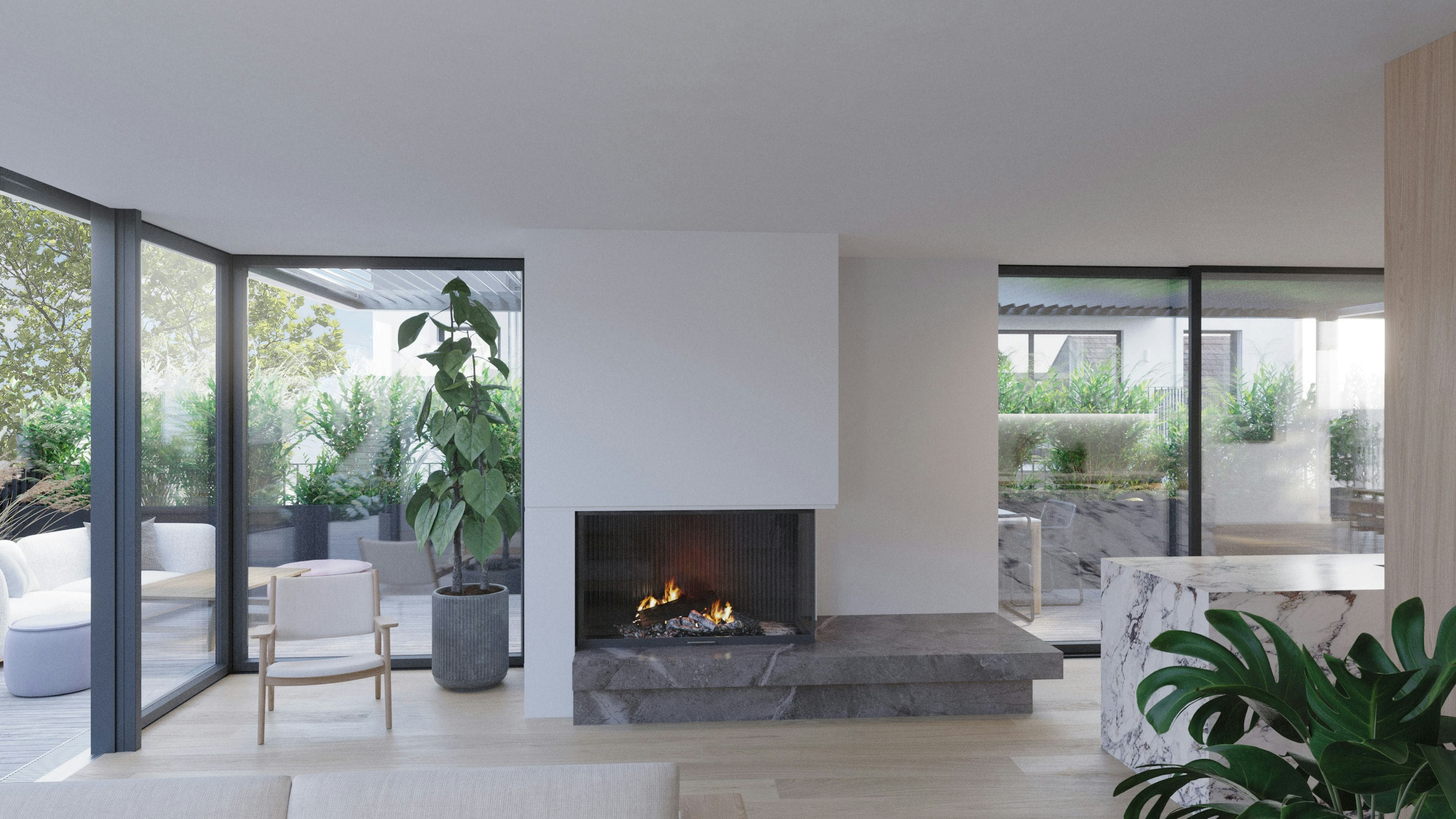 Grundriss TOP 2.8 — Hay Joe — 6 Zimmer — 186,9 m² — PENTHOUSE: Erstklassige Architektur - Privates Pooldeck in Innenstadtnähe, Crownd. Signature, Virtuelle Tour — Grundriss 1/10