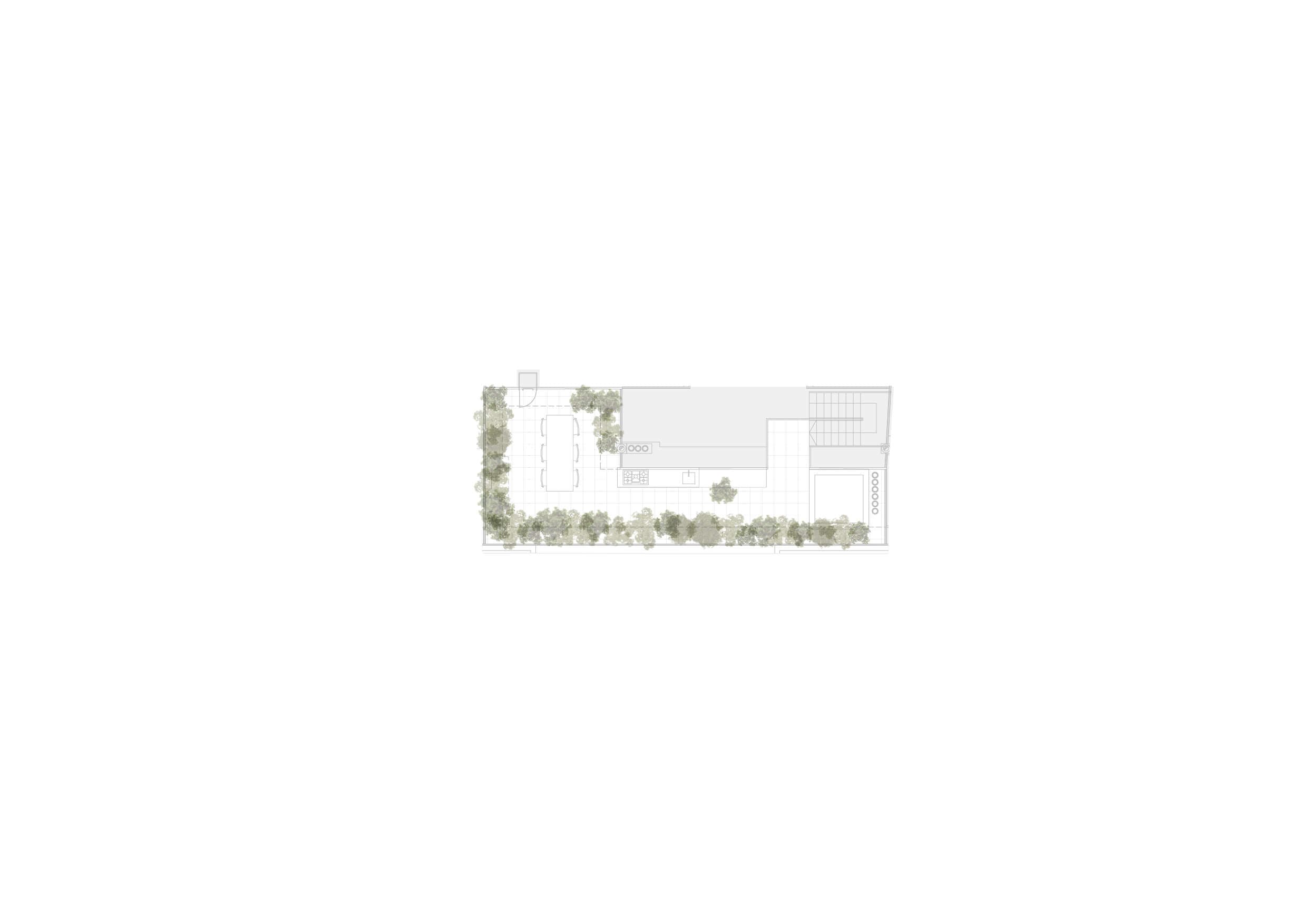 Grundriss Top 14 — Ruban — Kaiserstraße 52 — 3 Zimmer — 117,9 m² — 1st attic floor / 2nd attic floor / Attic floor