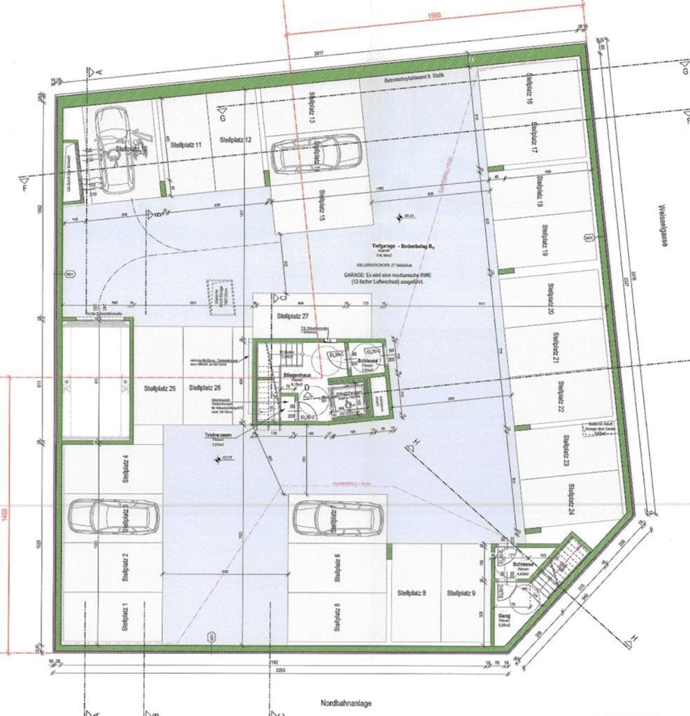Grundriss Top 01 — NORD4 — 3 Zimmer — 74,1 m² — Ground floor — Grundriss 3/3