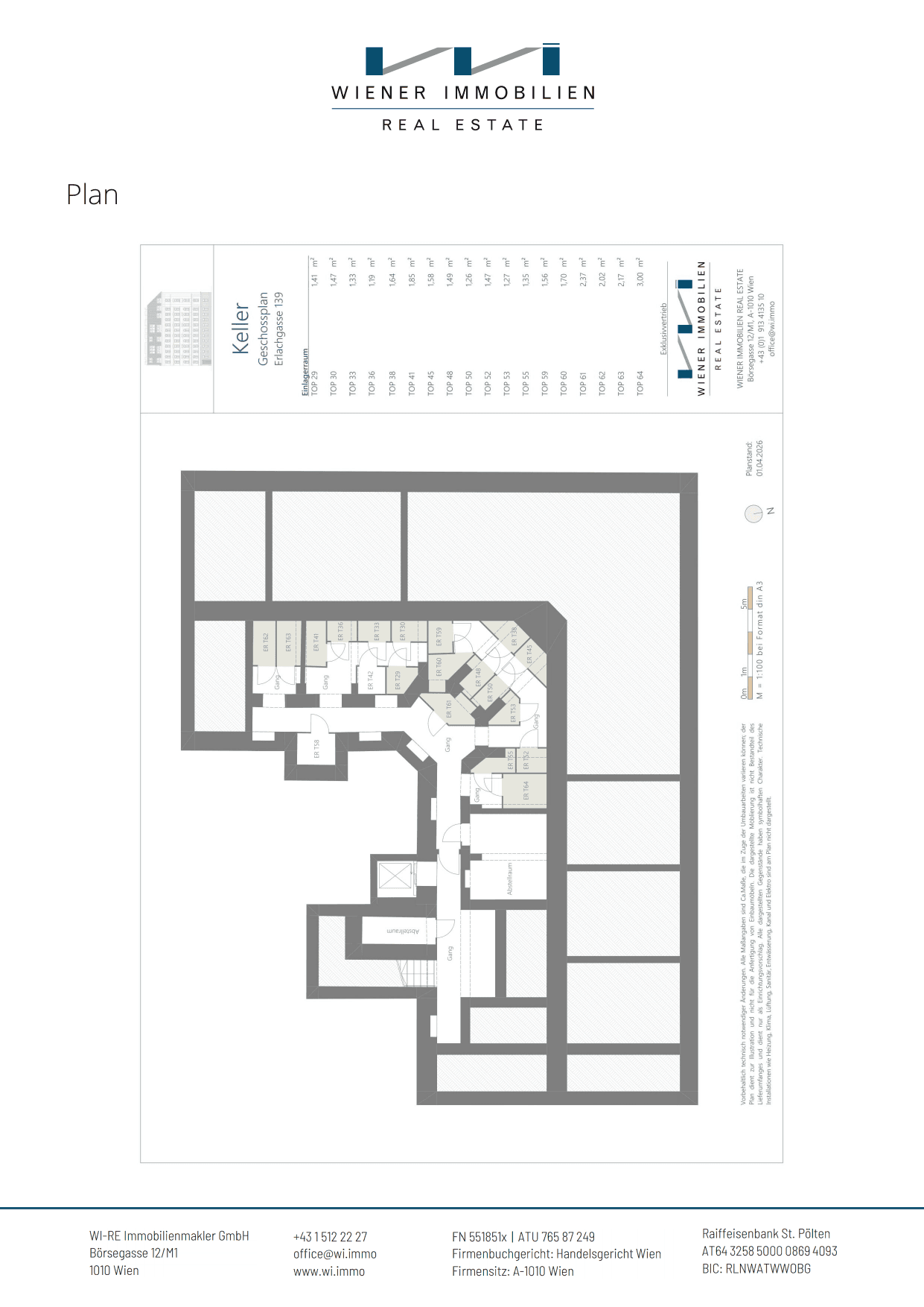 Floorplan Top 412 — Die Erle — 2 Rooms — 53.9 m² — EG — Sanierungsbedürftige 2-Zimmer Wohnung — Floorplan 3/3