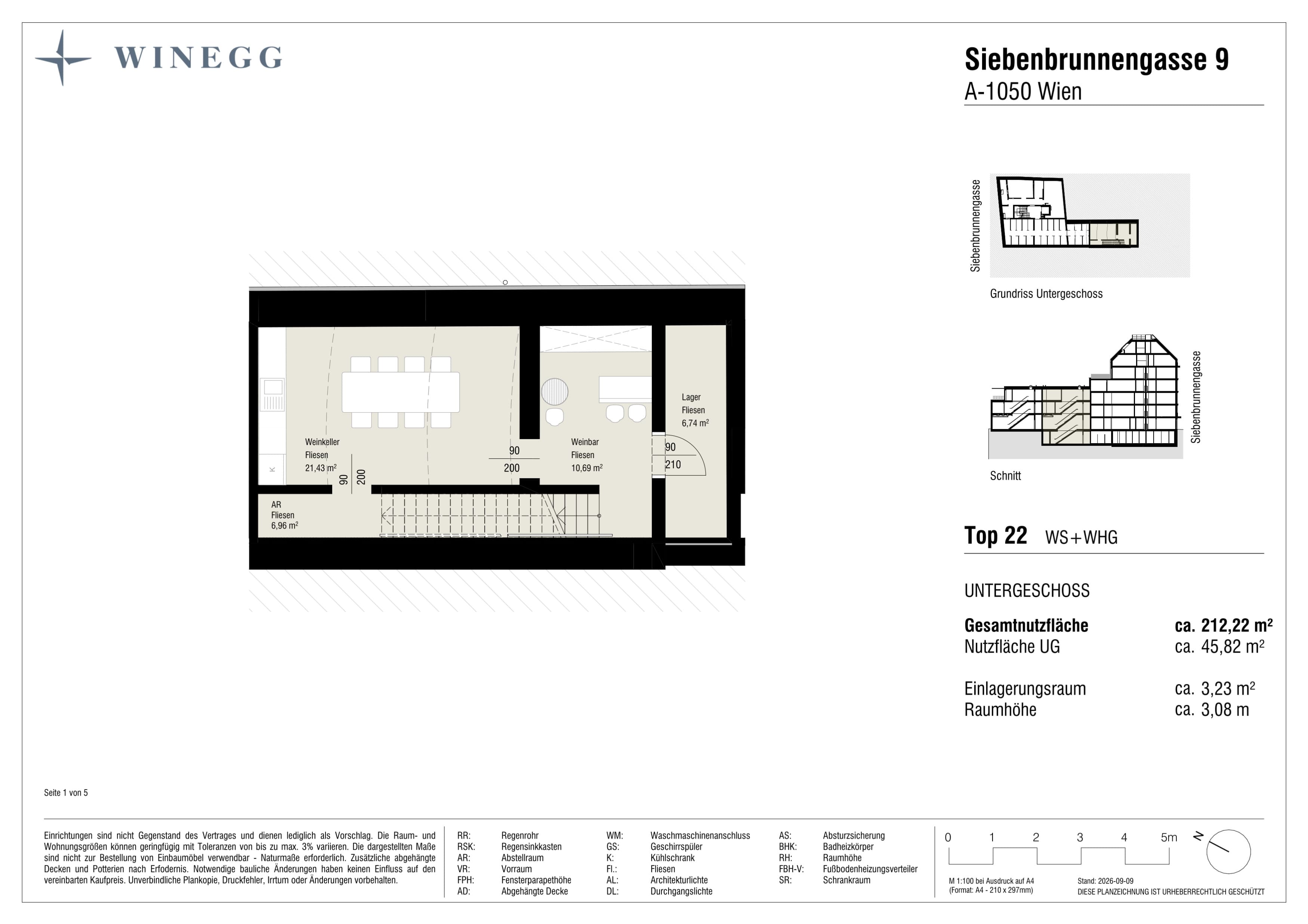 Grundriss Top 22 — Margaret — 4 Zimmer — 203 m² — EG — Grundriss 4/5