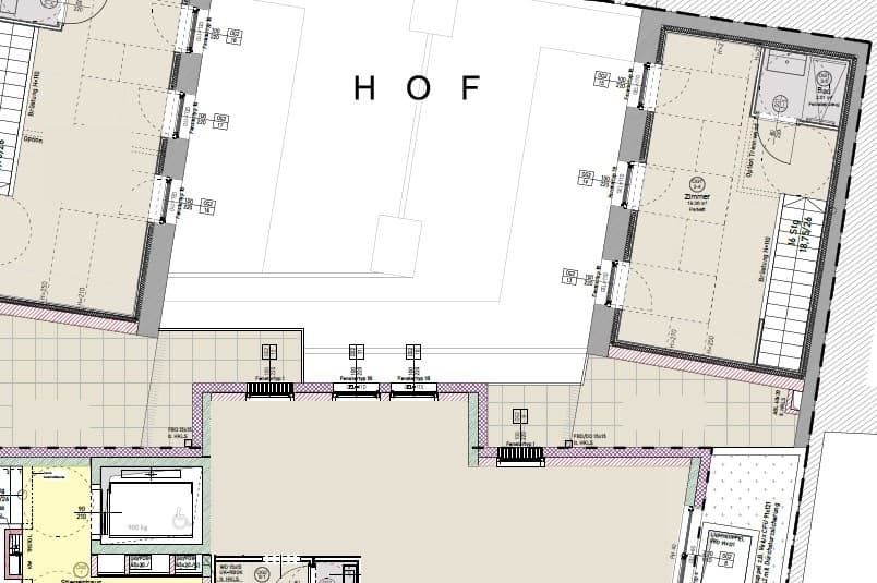 Grundriss Top 3 — Silk19 — 2 Zimmer — 62,8 m² — 1. Liftstock — O — Grundriss 2/2