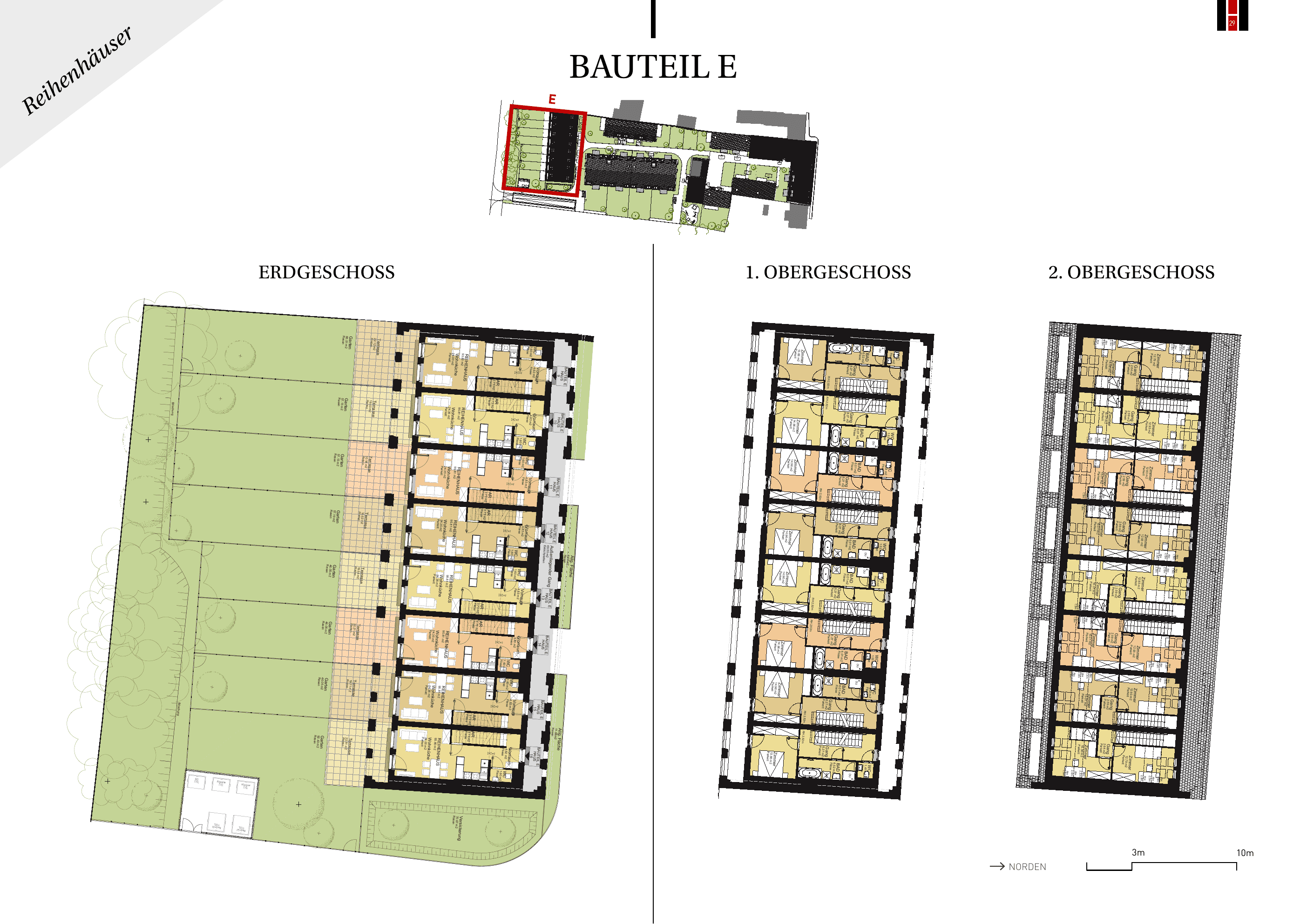Grundriss Top A-RH-03 — UNTERLAA 151 Houses (UNTERLAA GARDENS) — 4 Zimmer — 81,3 m² — Ground floor