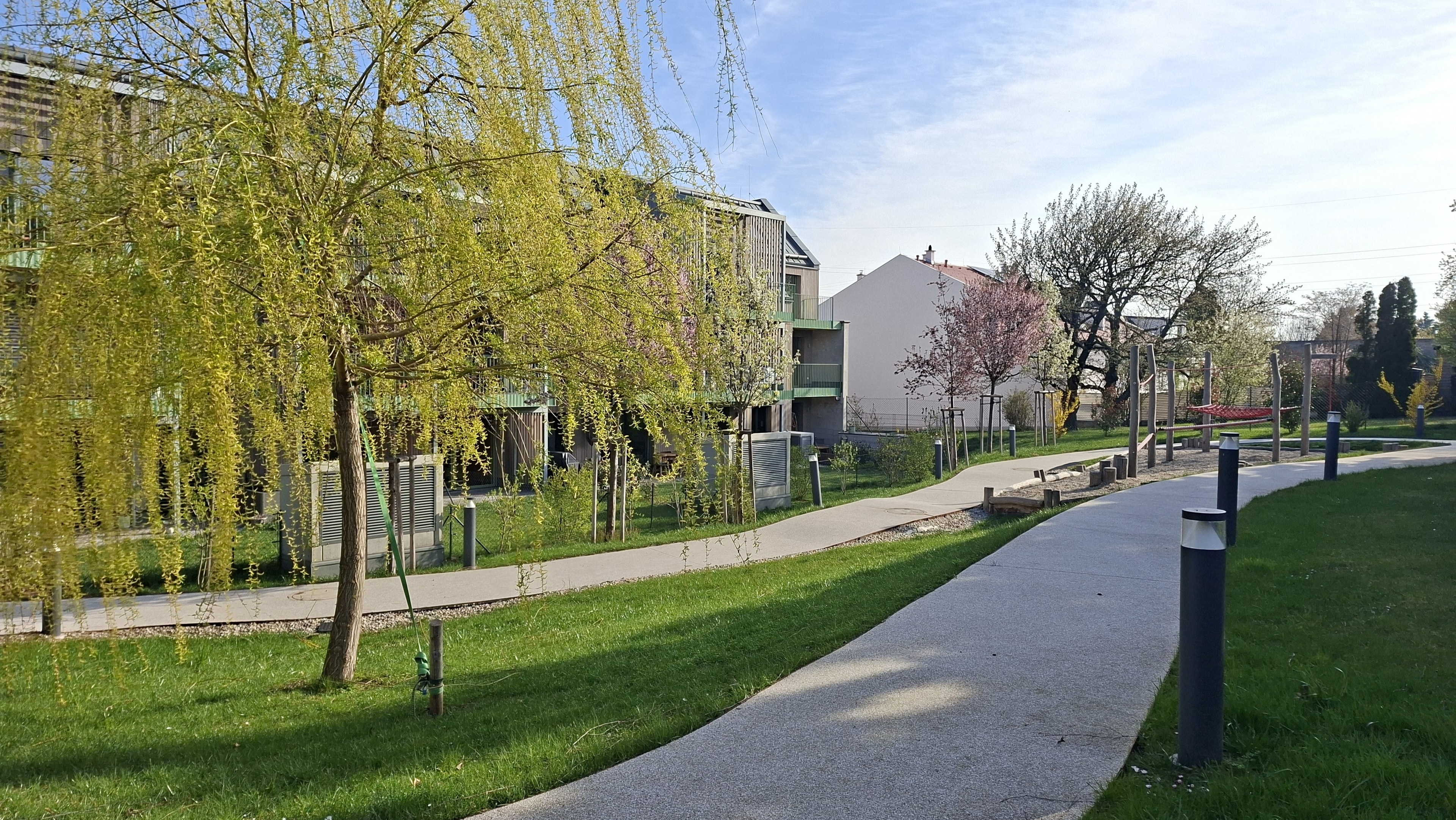 Dorf Stadt Oase