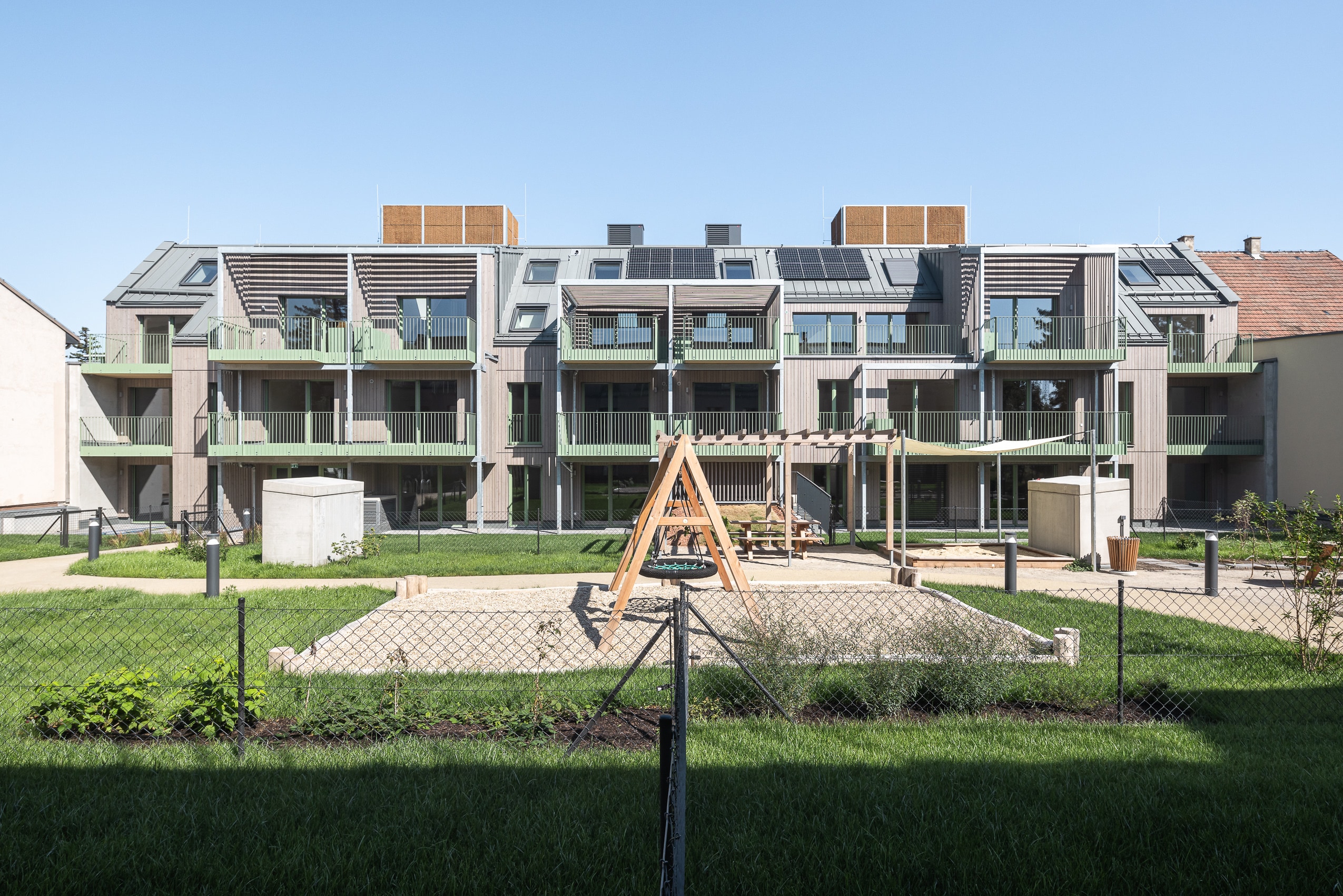 Dorf Stadt Oase
