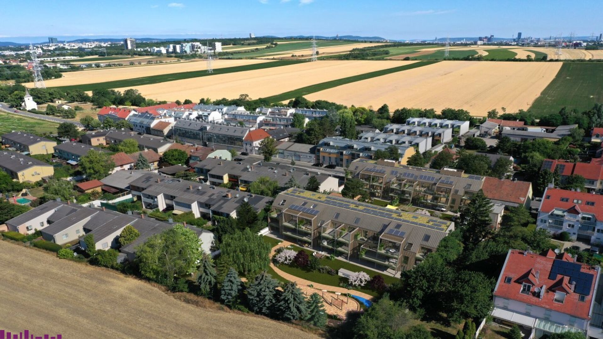 Dorf Stadt Oase