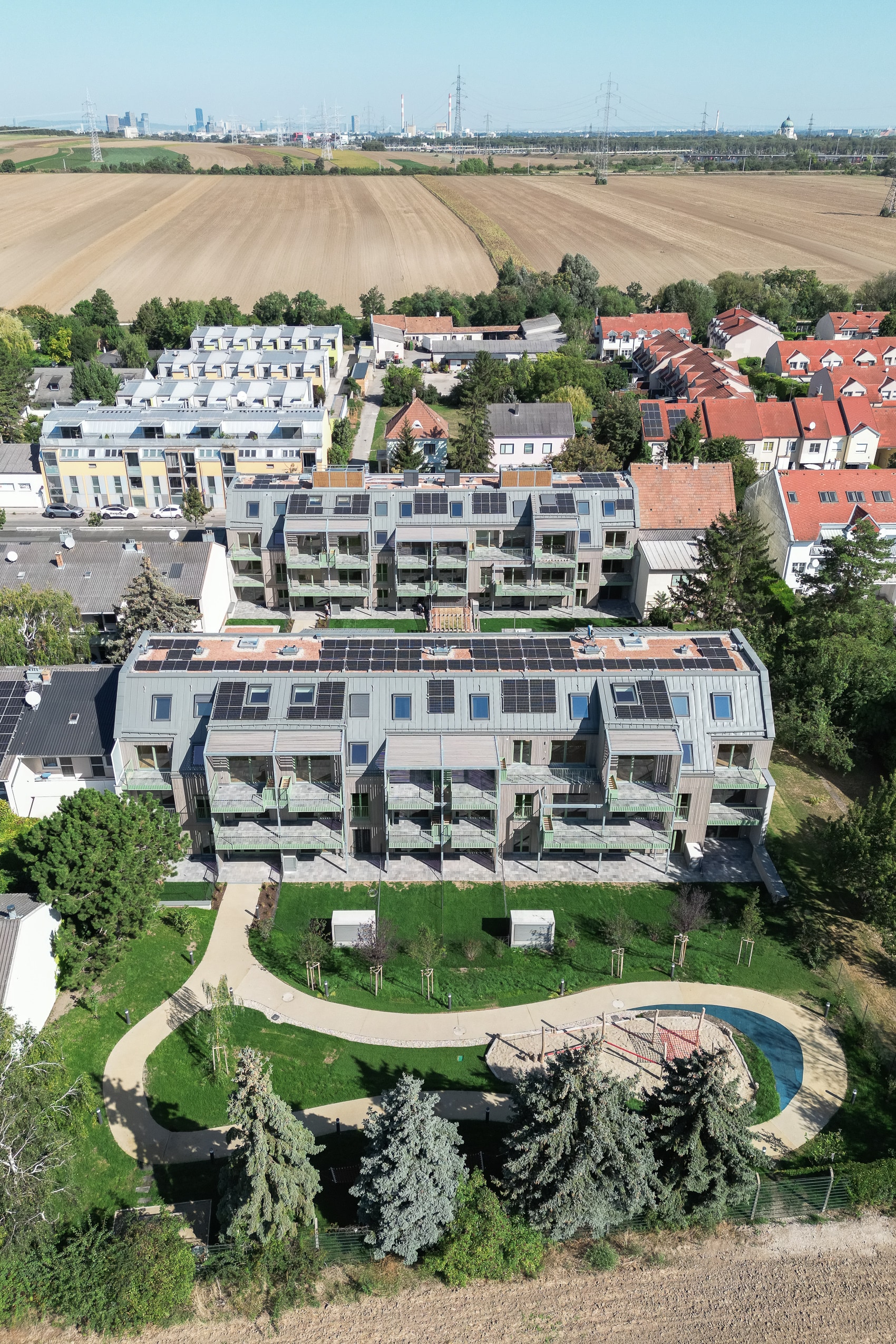 Dorf Stadt Oase