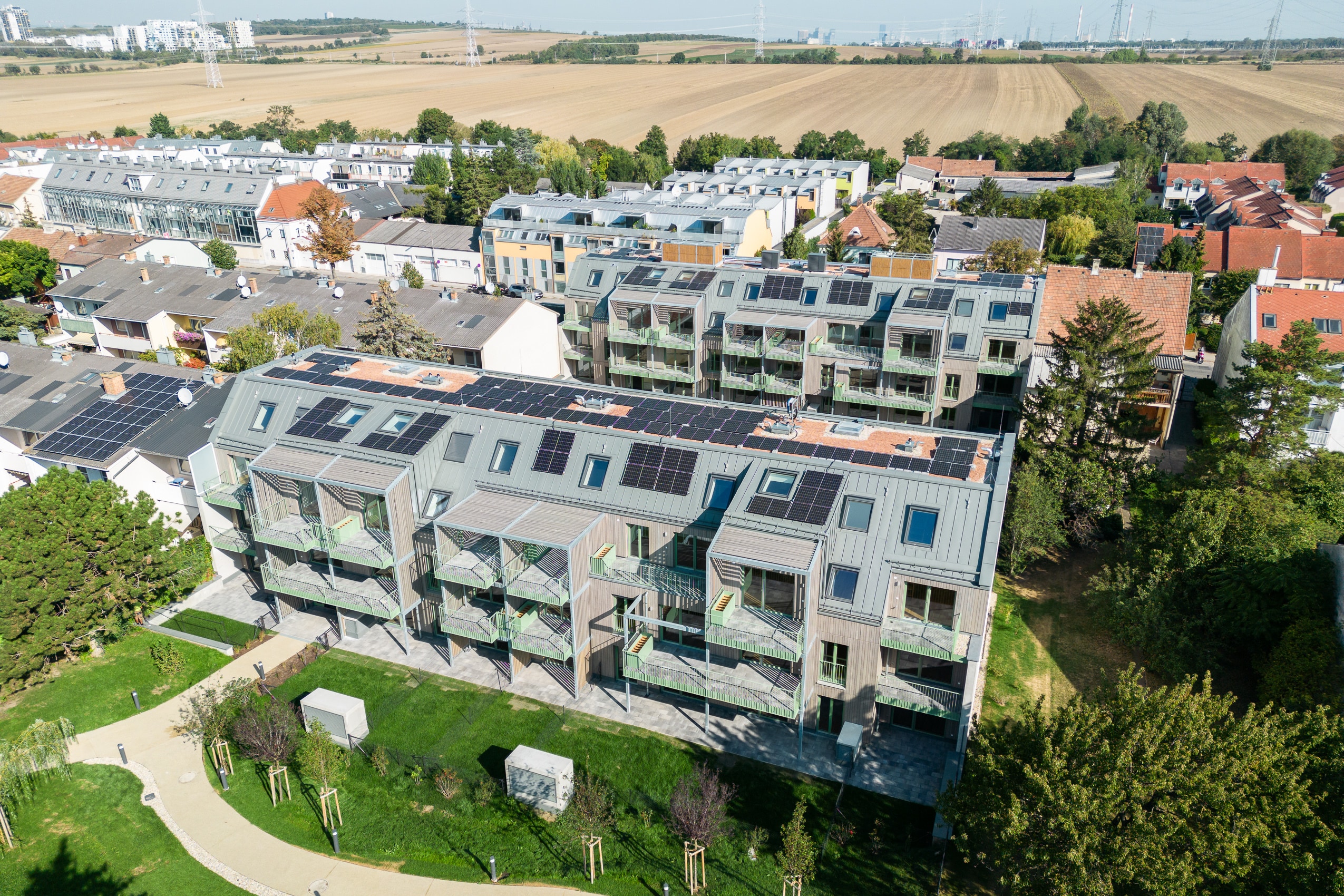 Dorf Stadt Oase
