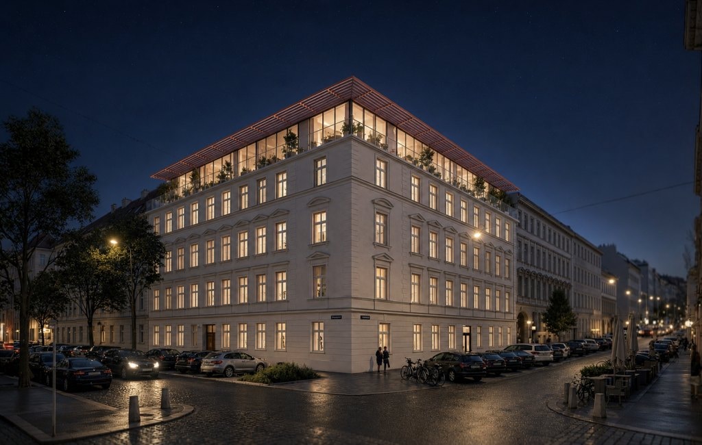 Vorstadtblick