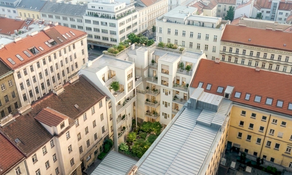 Vorstadtblick