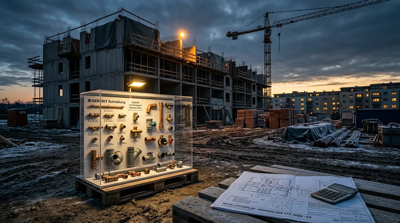 Geberit-Zahlen verdeutlichen anhaltende Krise im österreichischen Neubausektor